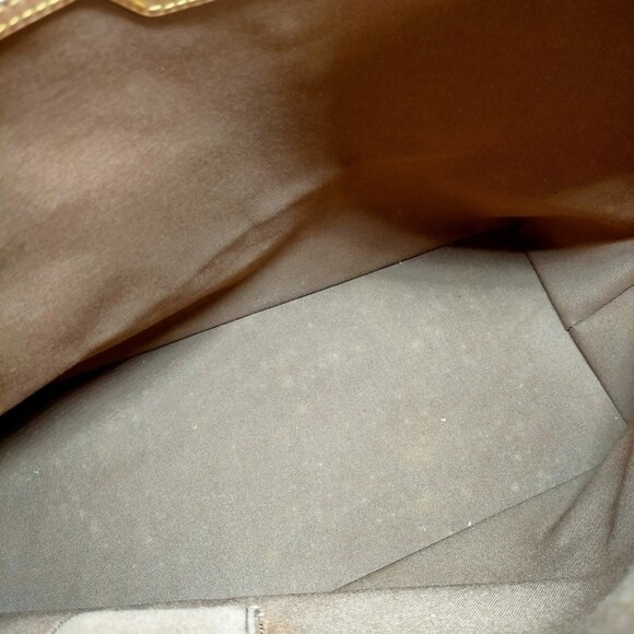 Louis Vuitton LV Shoulder Bag Cabas Mezzo Brown Monogram 700-052725 - Picture 11 of 13